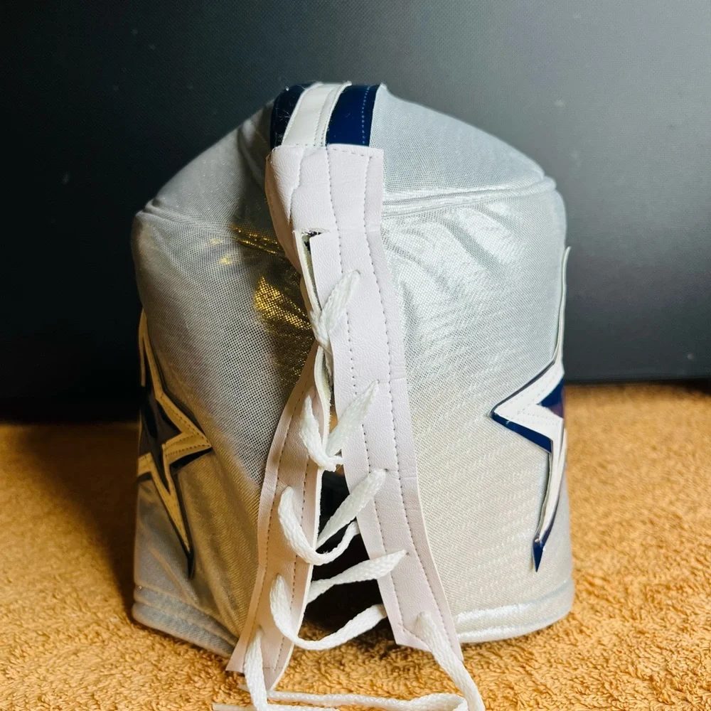 Dallas Cowboys style wrestler mask, Dallas Football Mexican Wrestler style mask